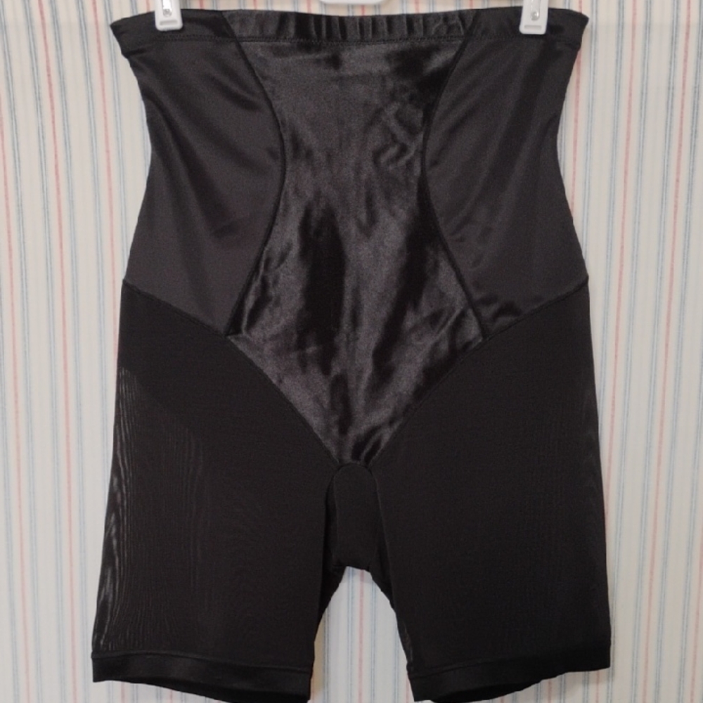 Maidenform High Waist With Side Stays Thigh Slimmer Engineered Panels, Shapewear